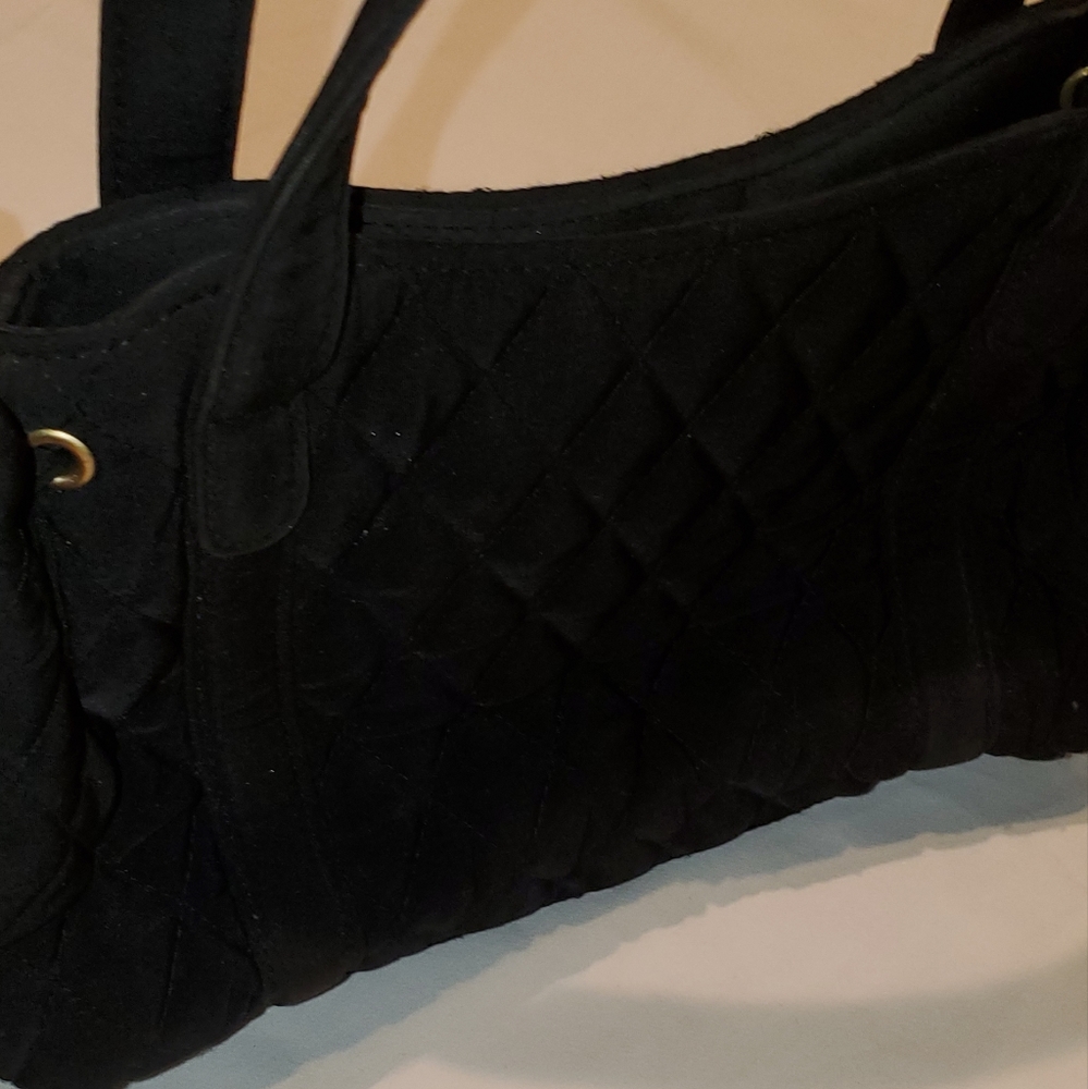 Vera Bradley Baguette Hand Bag Black - Picture 4 of 11